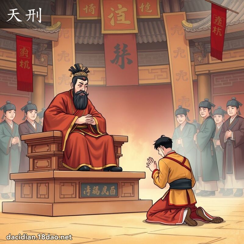天刑 - 國語大辭典配圖