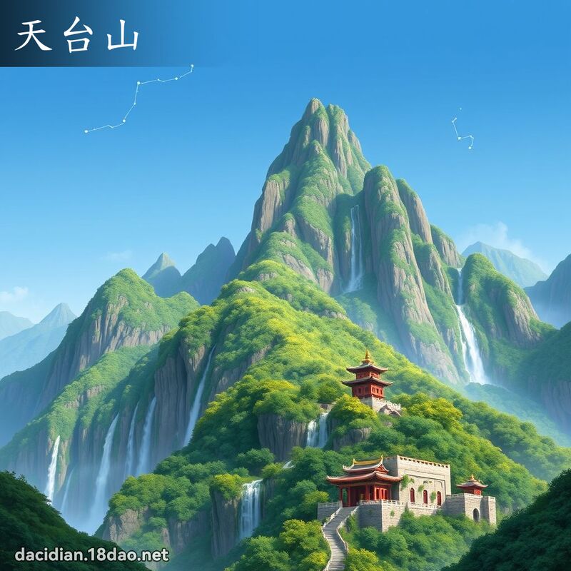 天台山 - 国语大辞典配图