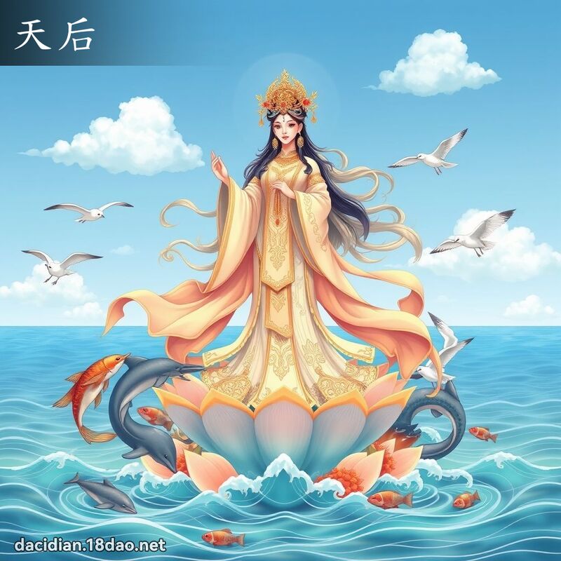 天后 - 國語大辭典配圖