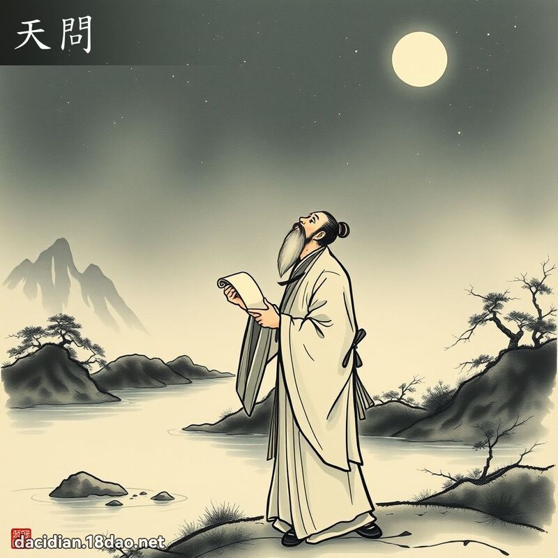 天问 - 国语大辞典配图