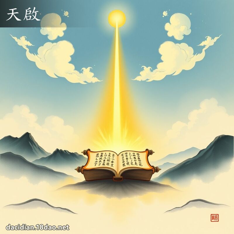 天啟 - 國語大辭典配圖