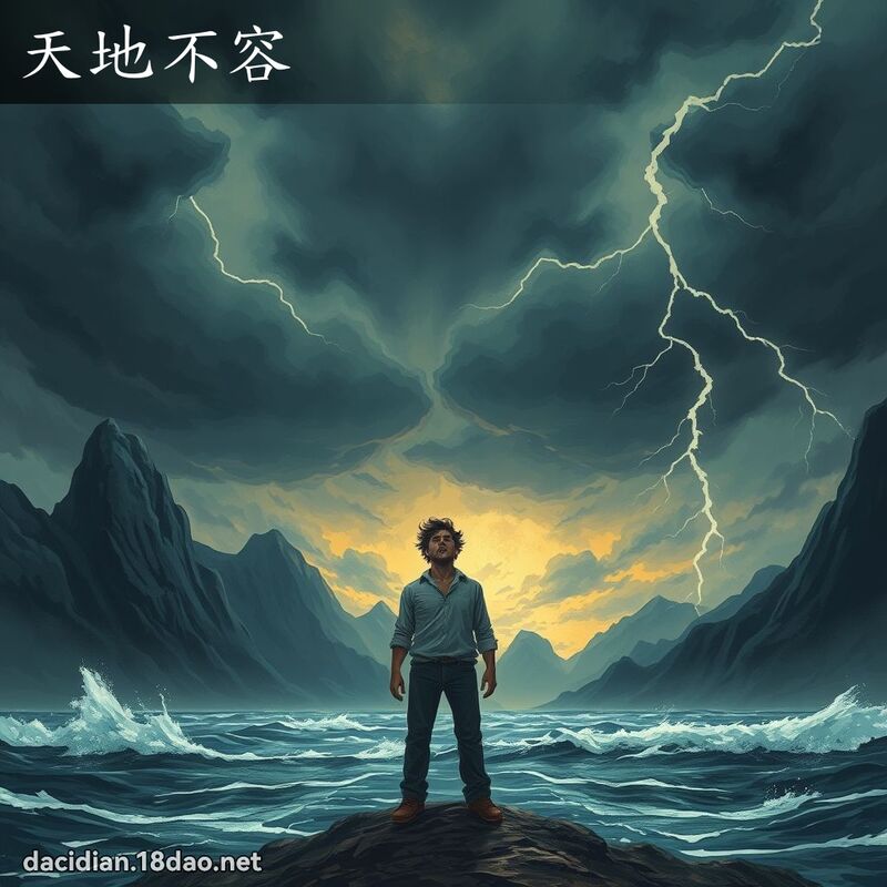 天地不容 - 国语大辞典配图