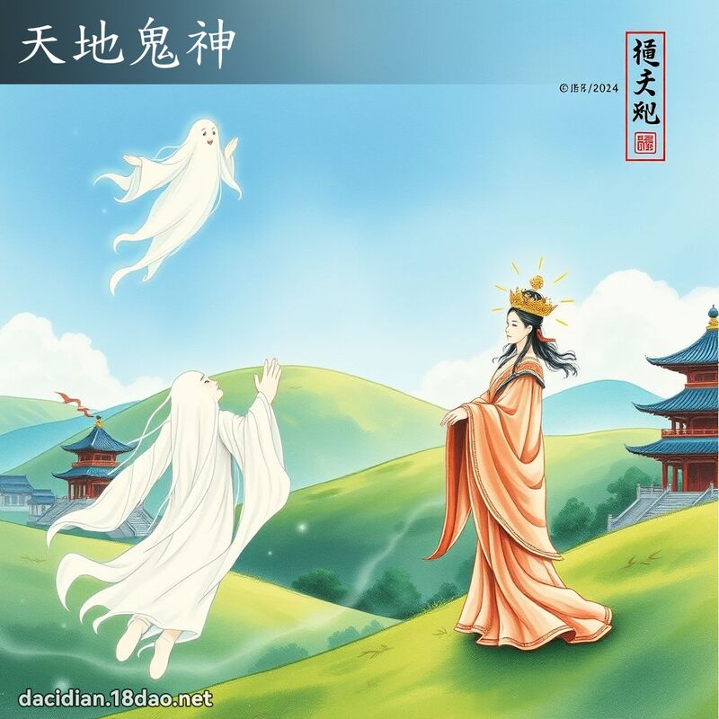 天地鬼神 - 國語大辭典配圖