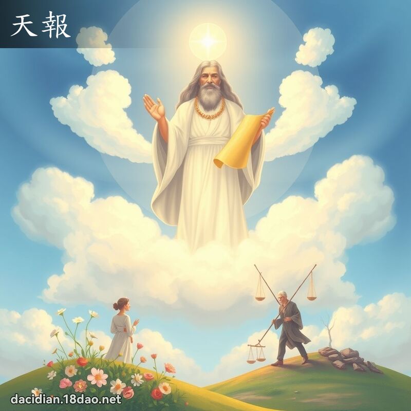 天報 - 國語大辭典配圖