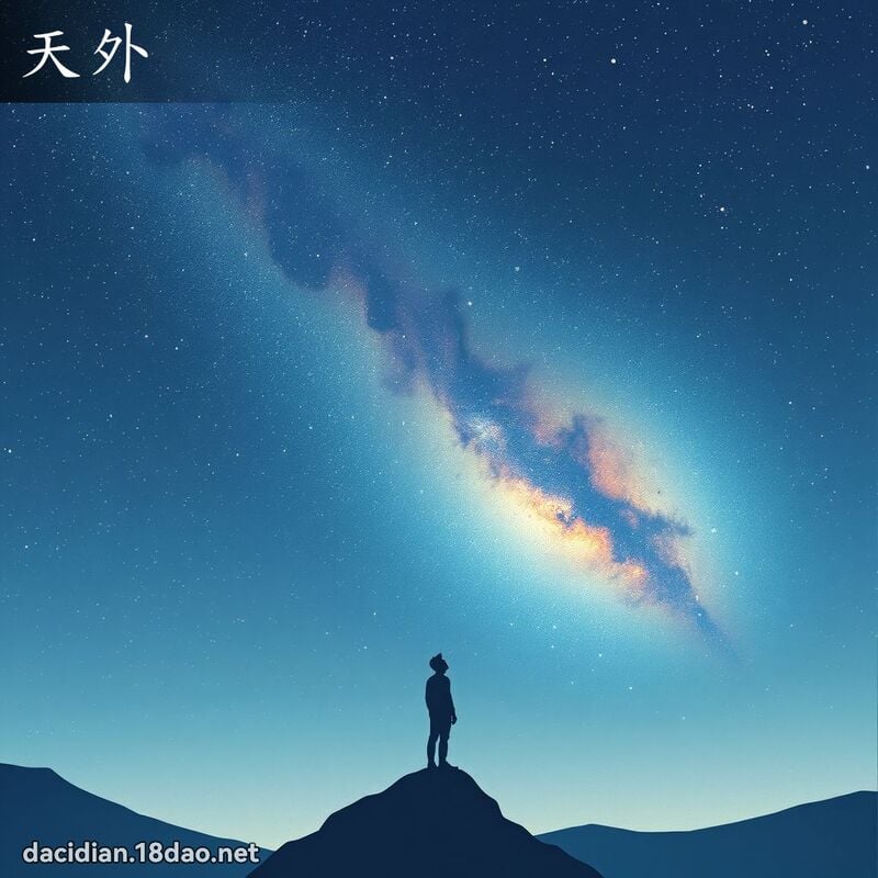 天外 - 国语大辞典配图
