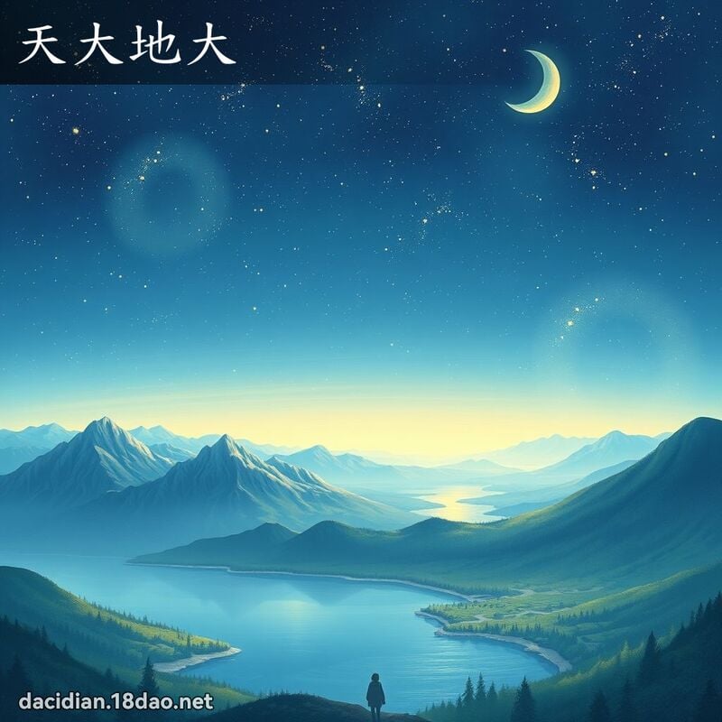 天大地大 - 国语大辞典配图