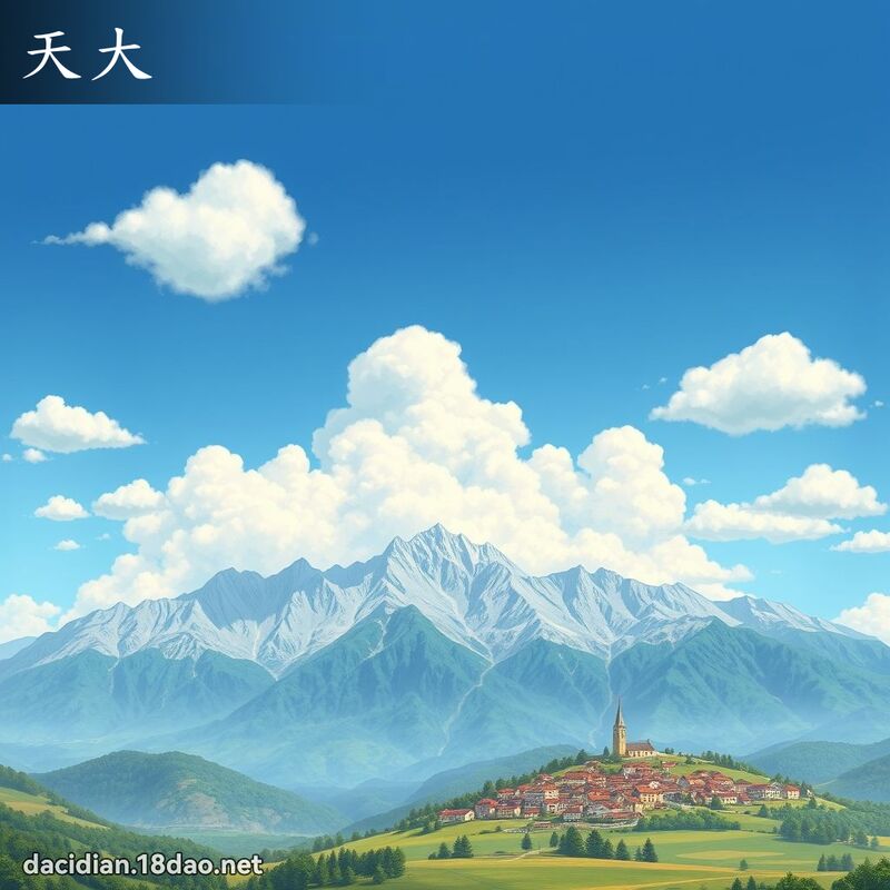 天大 - 國語大辭典配圖
