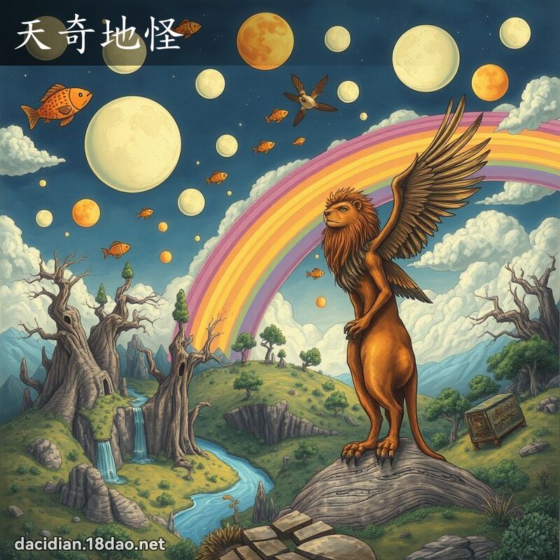 天奇地怪 - 國語大辭典配圖