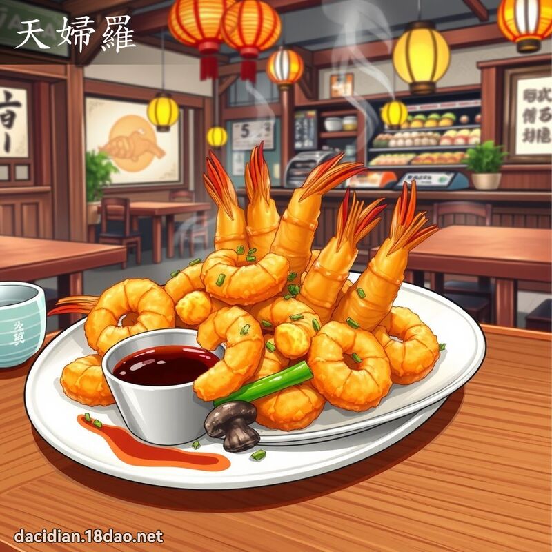 天婦羅 - 國語大辭典配圖