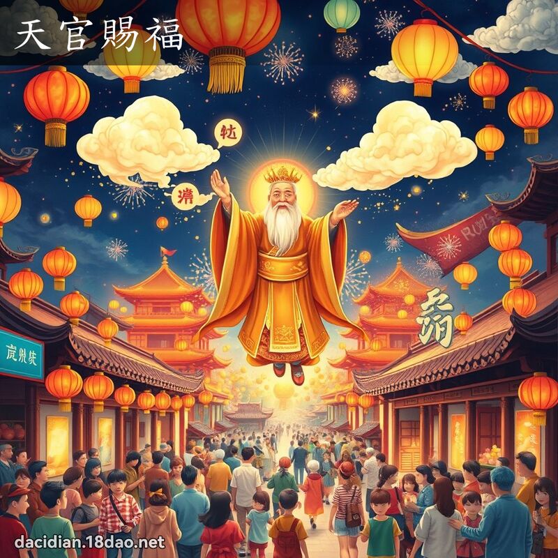天官賜福 - 國語大辭典配圖
