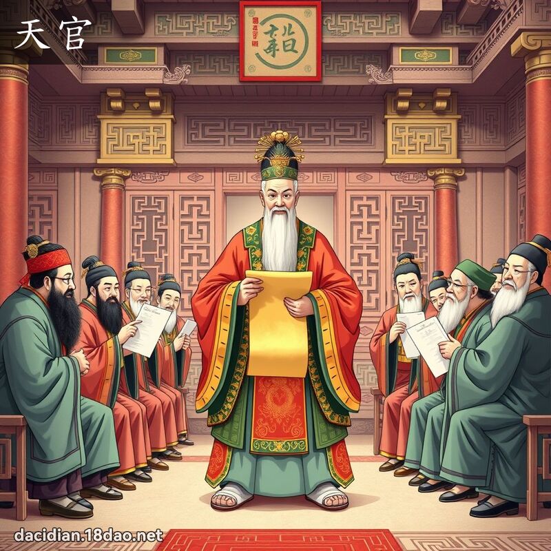 天官 - 国语大辞典配图