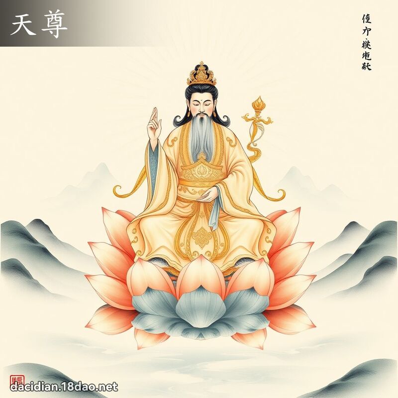 天尊 - 國語大辭典配圖