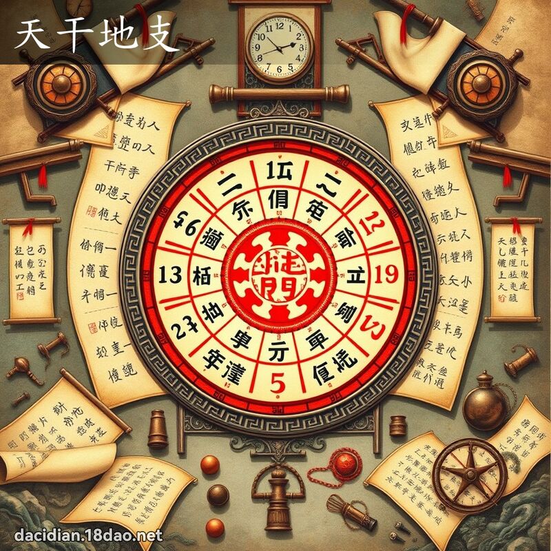 天干地支 - 国语大辞典配图