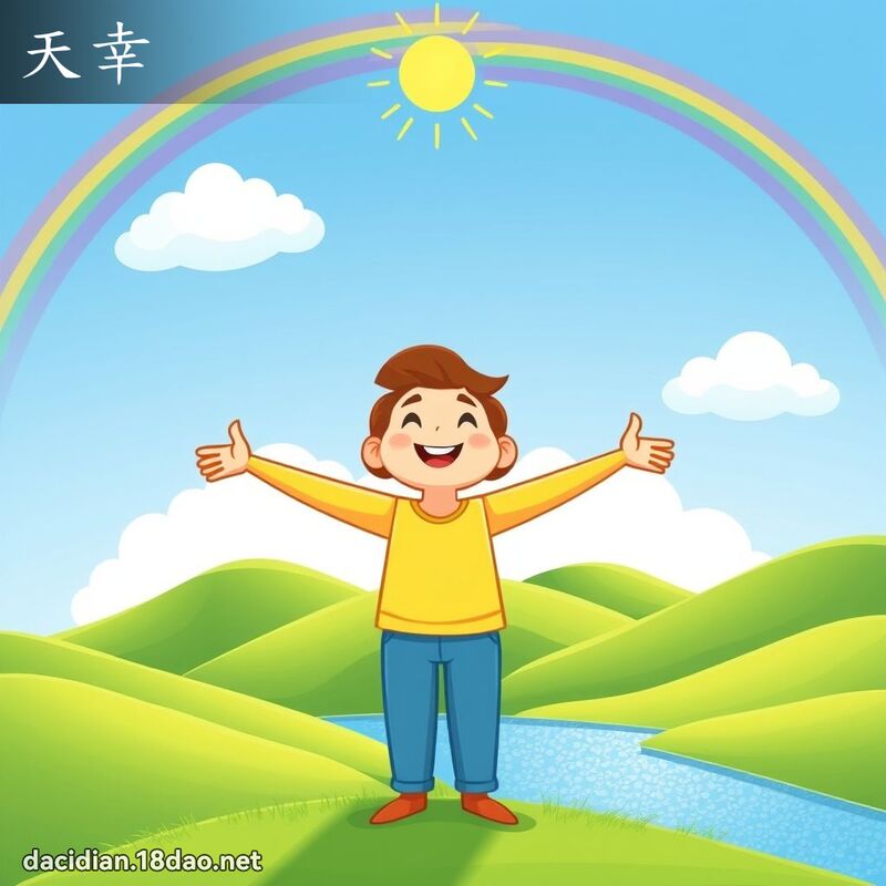 天幸 - 國語大辭典配圖