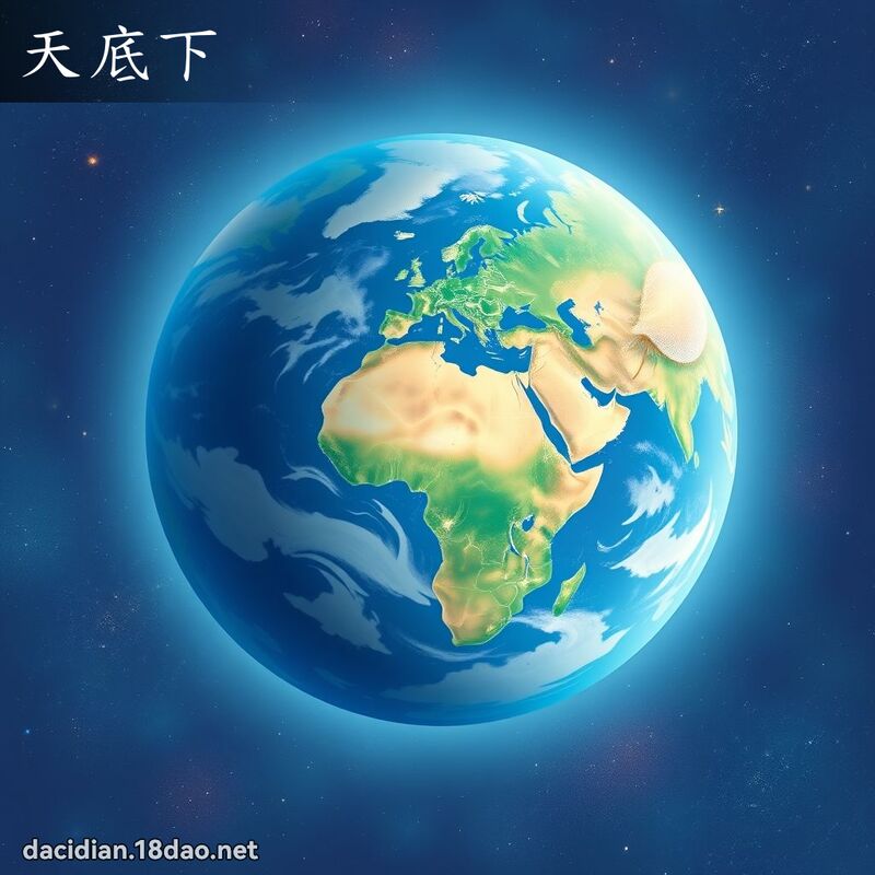 天底下 - 国语大辞典配图