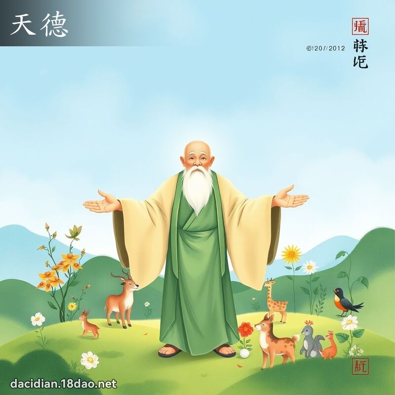天德 - 国语大辞典配图