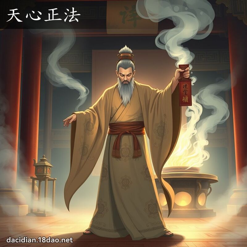 天心正法 - 国语大辞典配图