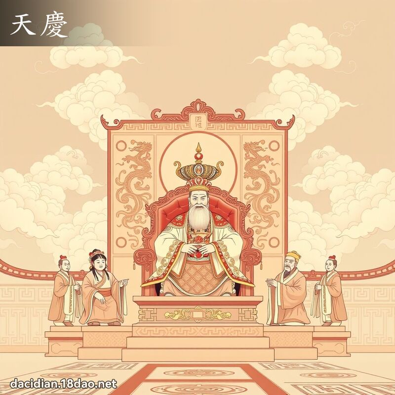 天庆 - 国语大辞典配图