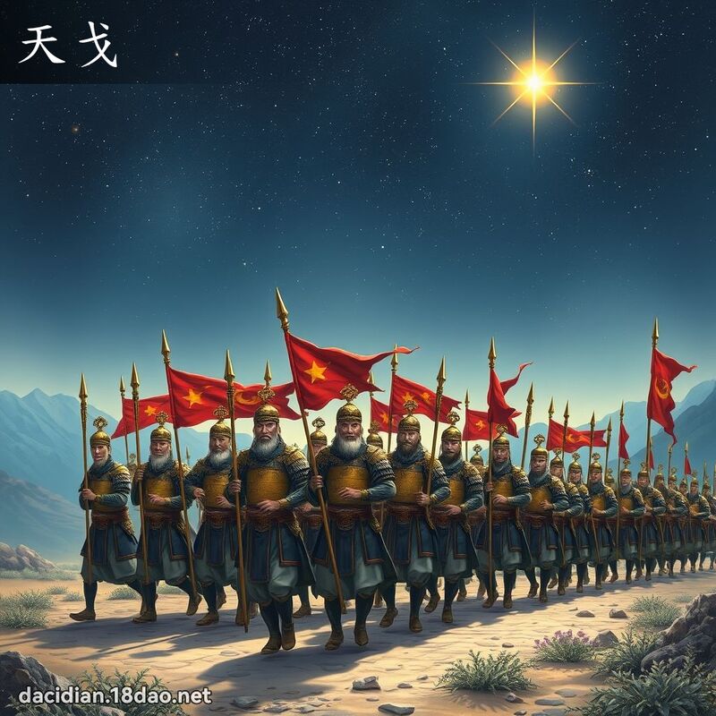 天戈 - 國語大辭典配圖