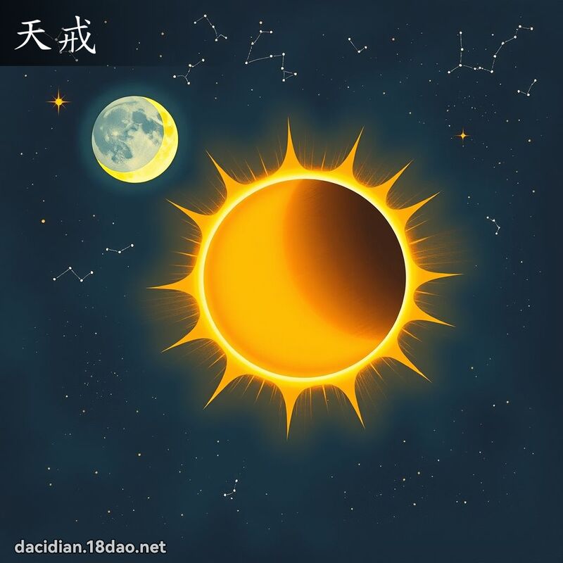天戒 - 國語大辭典配圖