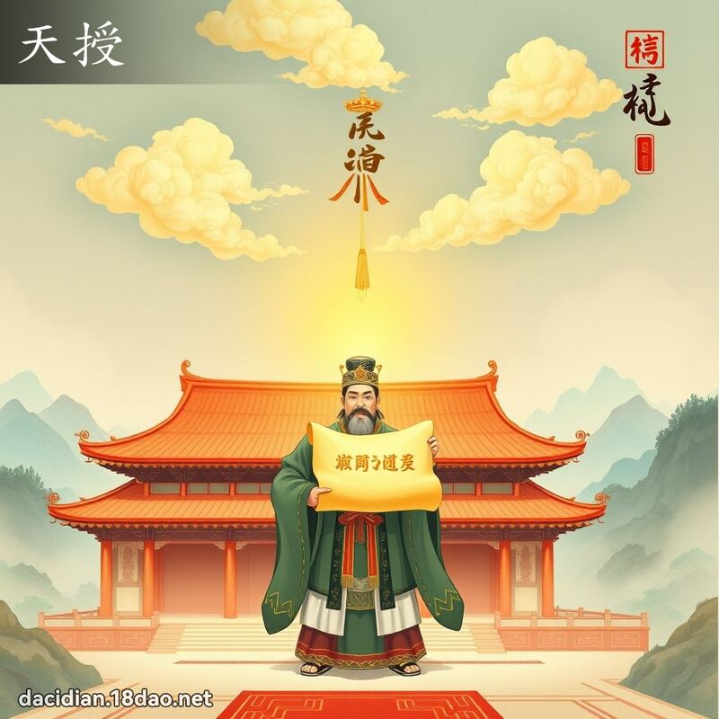 天授 - 國語大辭典配圖