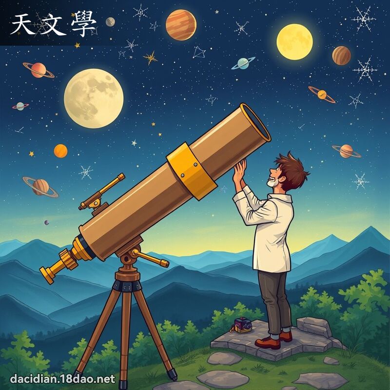天文學 - 國語大辭典配圖