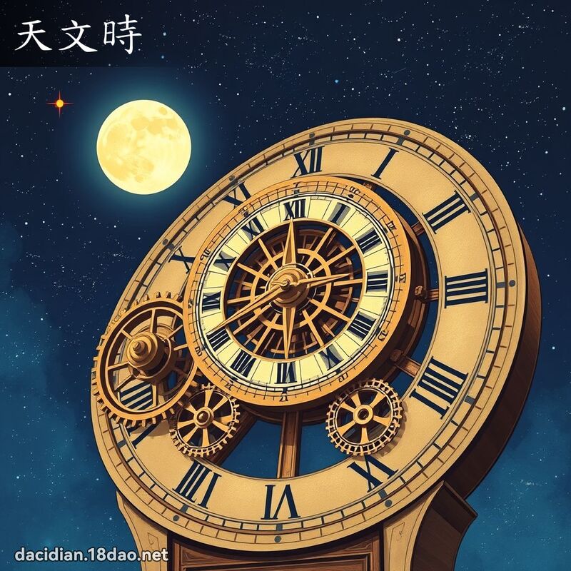 天文时 - 国语大辞典配图