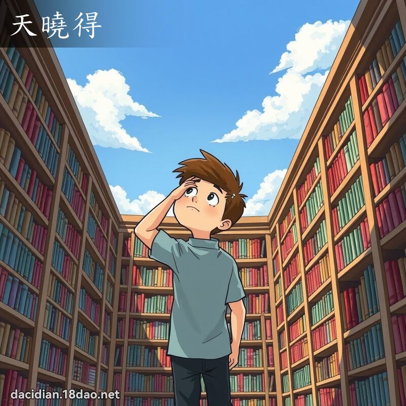 天曉得 - 國語大辭典配圖