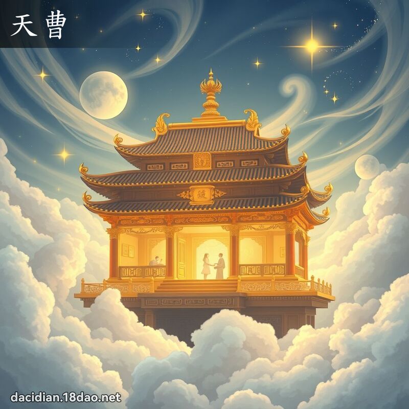 天曹 - 國語大辭典配圖