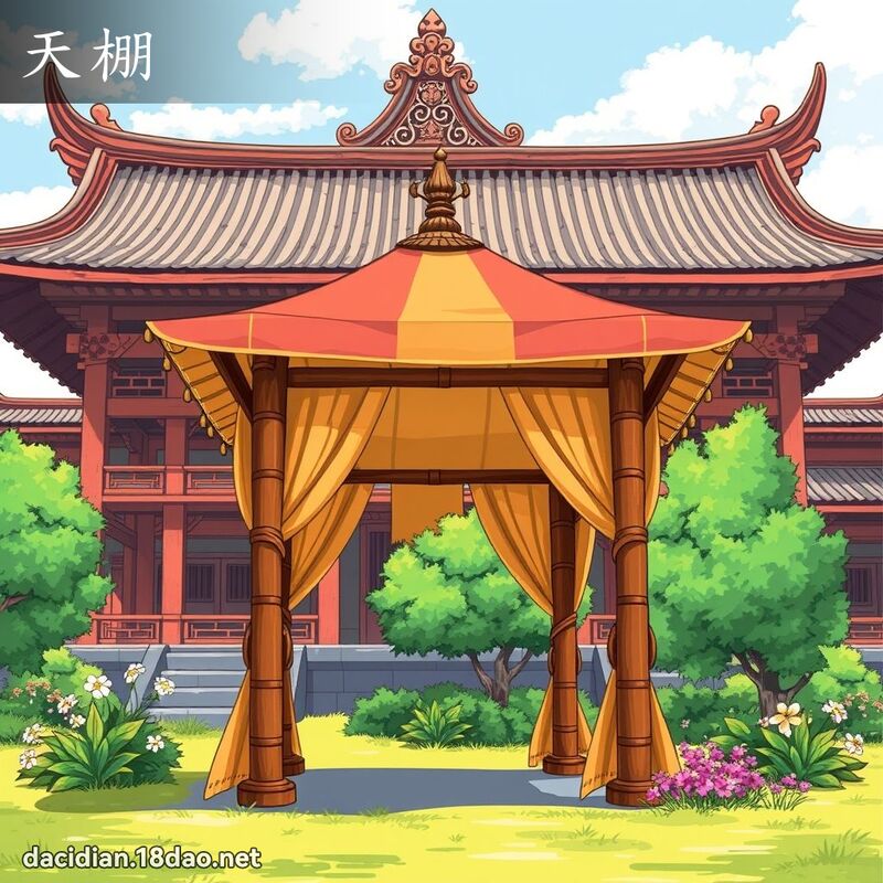 天棚 - 國語大辭典配圖