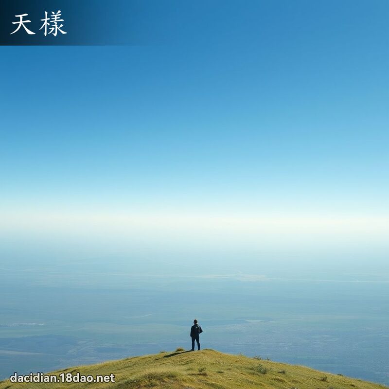 天樣 - 國語大辭典配圖