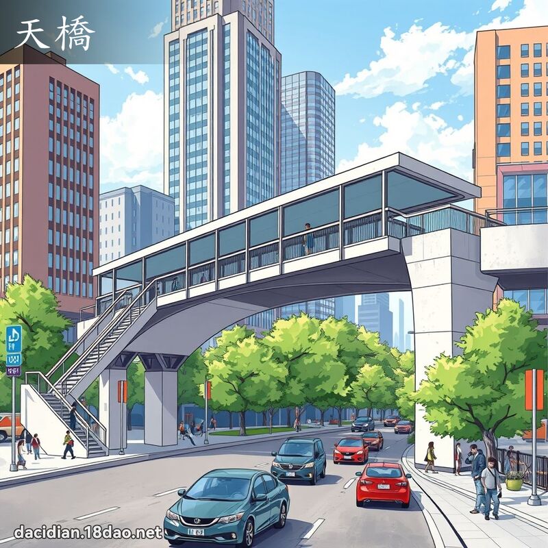 天橋 - 國語大辭典配圖