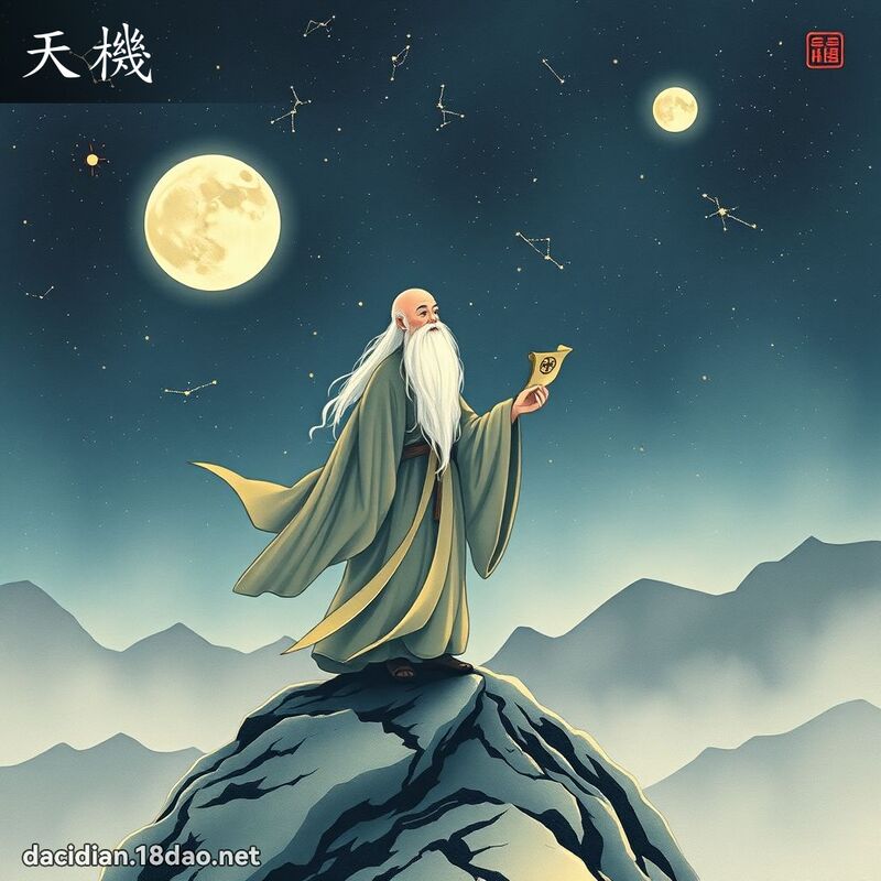 天機 - 國語大辭典配圖