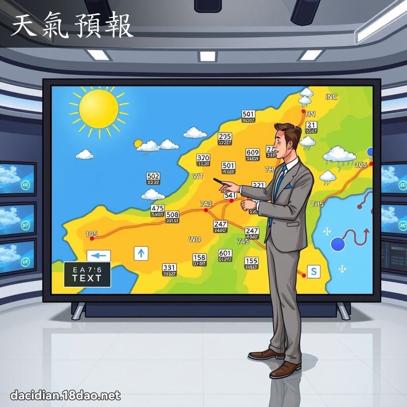 天氣預報 - 國語大辭典配圖