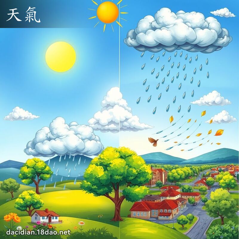 天气 - 国语大辞典配图