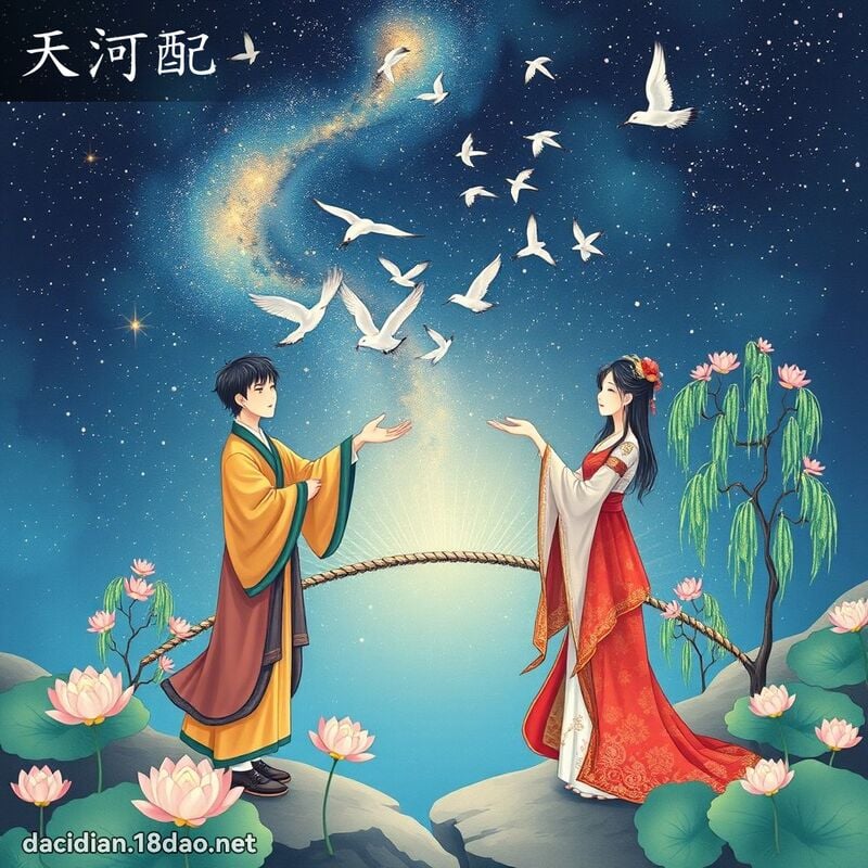 天河配 - 国语大辞典配图