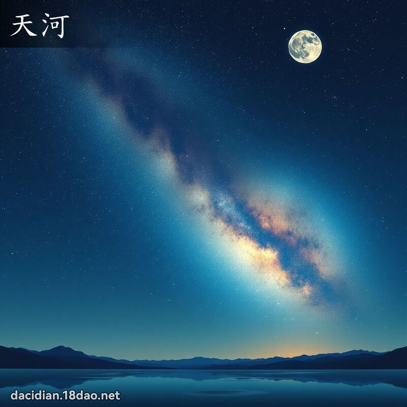天河 - 國語大辭典配圖