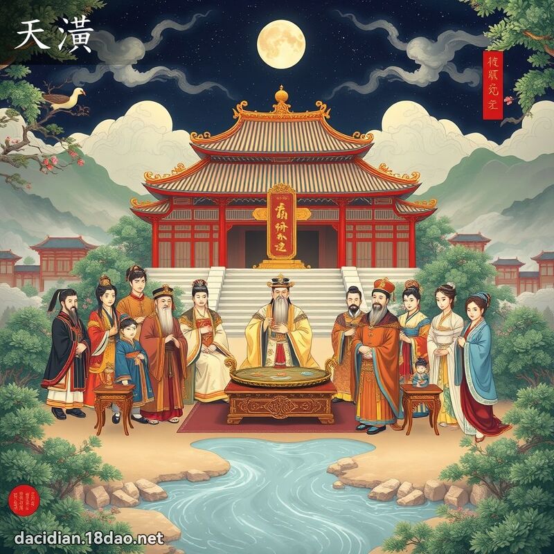 天潢 - 国语大辞典配图
