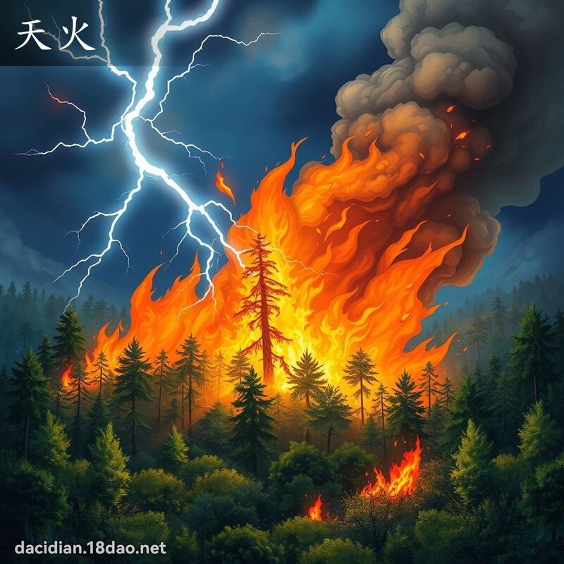 天火 - 國語大辭典配圖