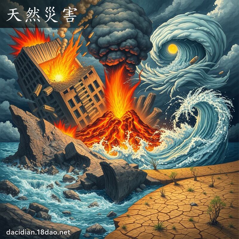 天然災害 - 國語大辭典配圖
