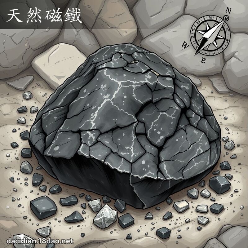 天然磁鐵 - 國語大辭典配圖