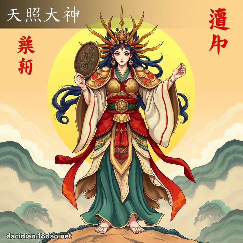 天照大神 - 国语大辞典配图