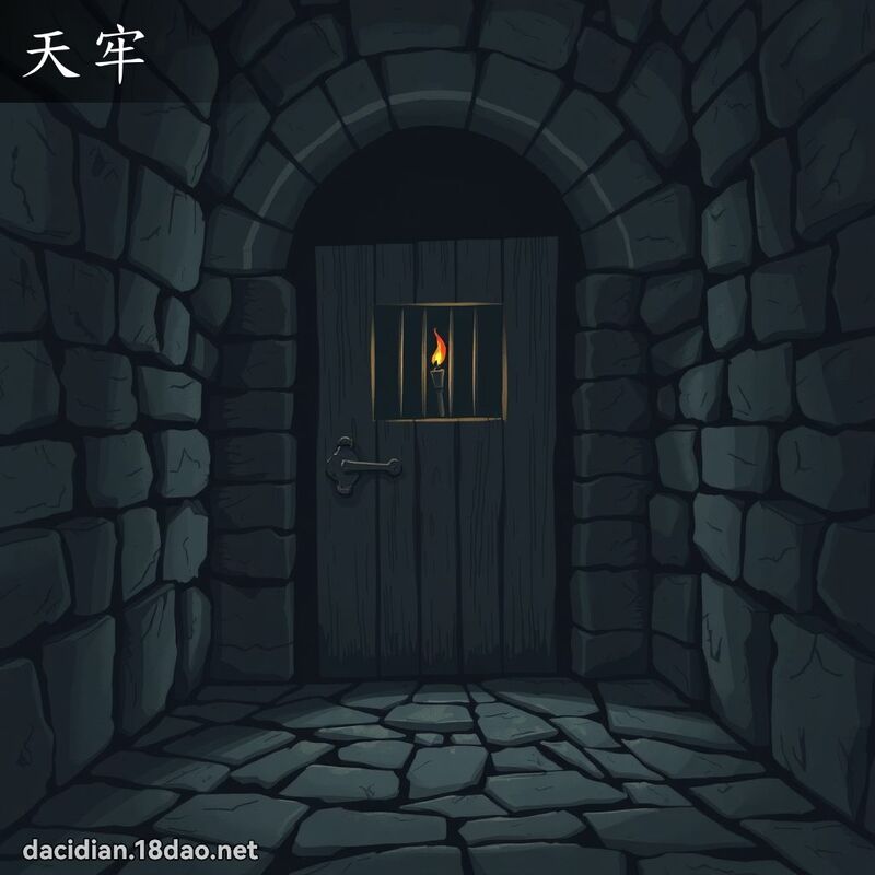天牢 - 國語大辭典配圖