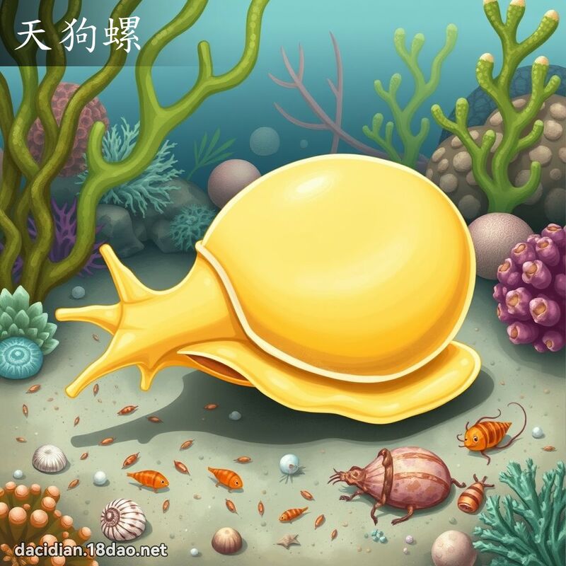 天狗螺 - 國語大辭典配圖