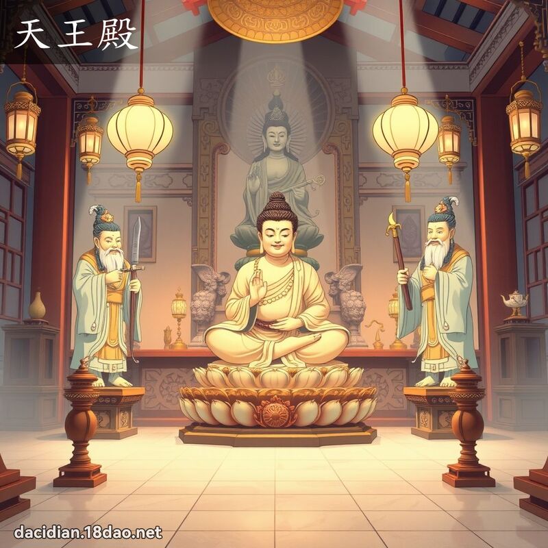 天王殿 - 國語大辭典配圖