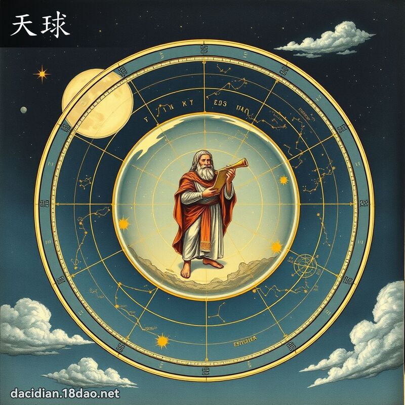 天球 - 国语大辞典配图