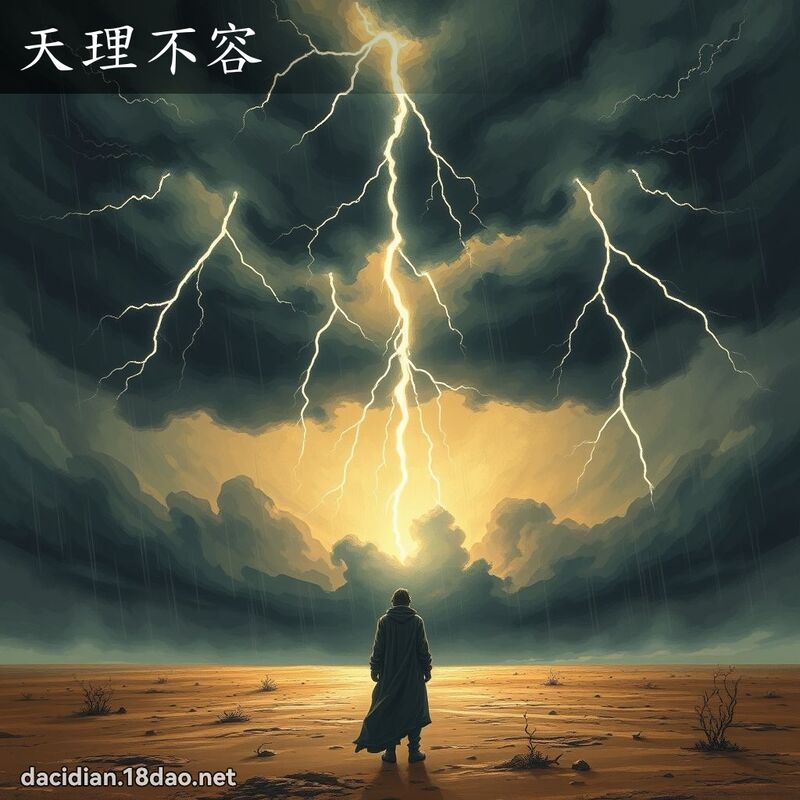 天理不容 - 國語大辭典配圖