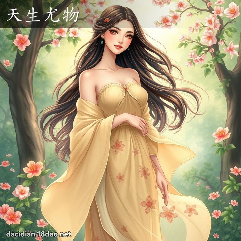 天生尤物 - 國語大辭典配圖