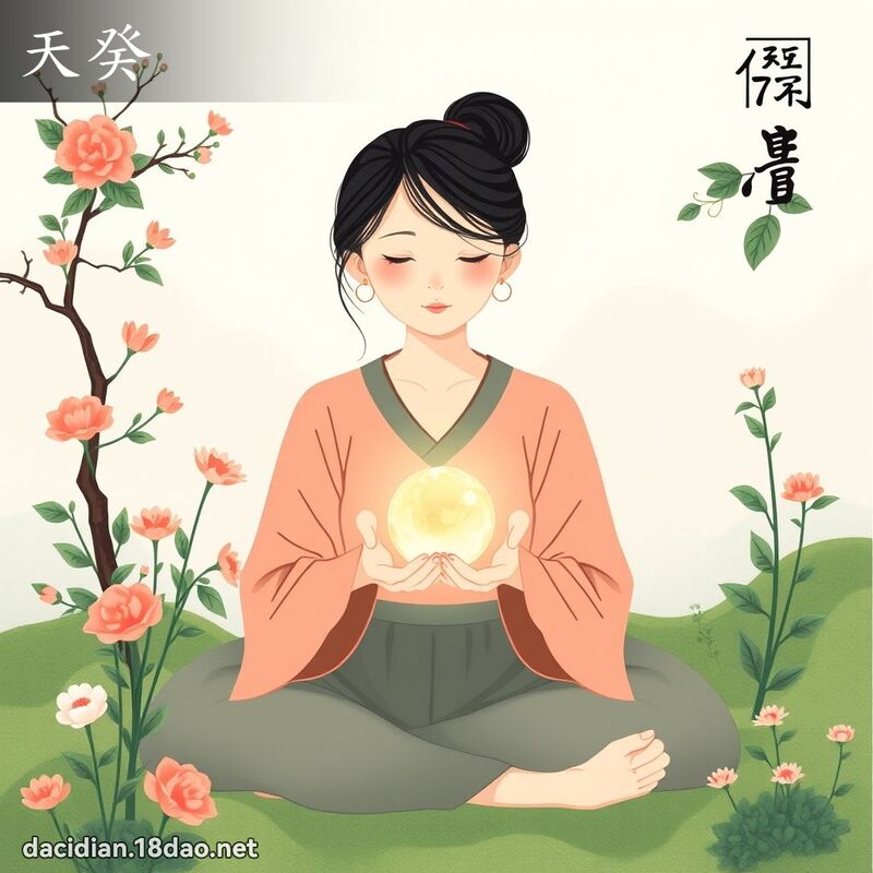 天癸 - 國語大辭典配圖
