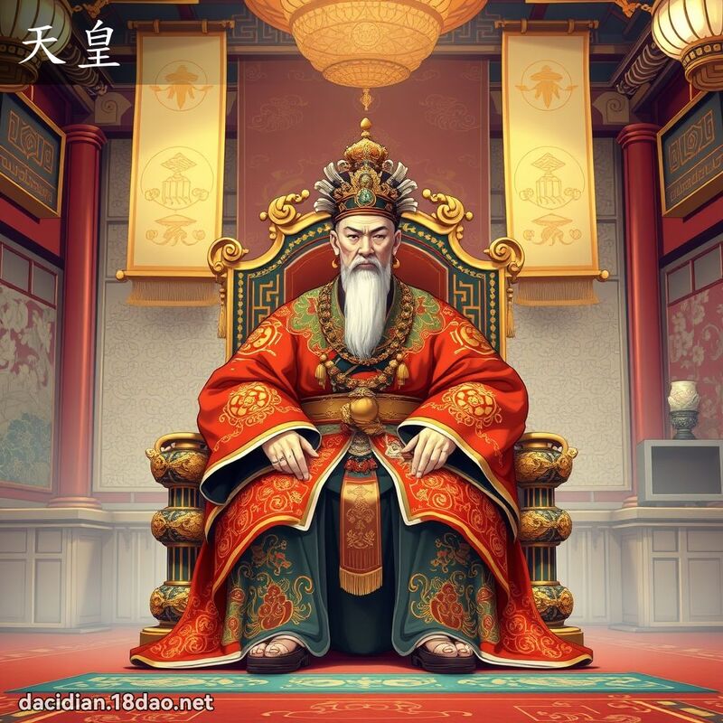 天皇 - 國語大辭典配圖